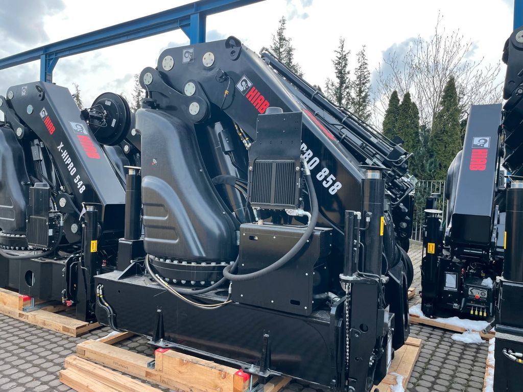 Grue auxiliaire neuf Kran HIAB X-HiPro858E-8 & Jib150x-6