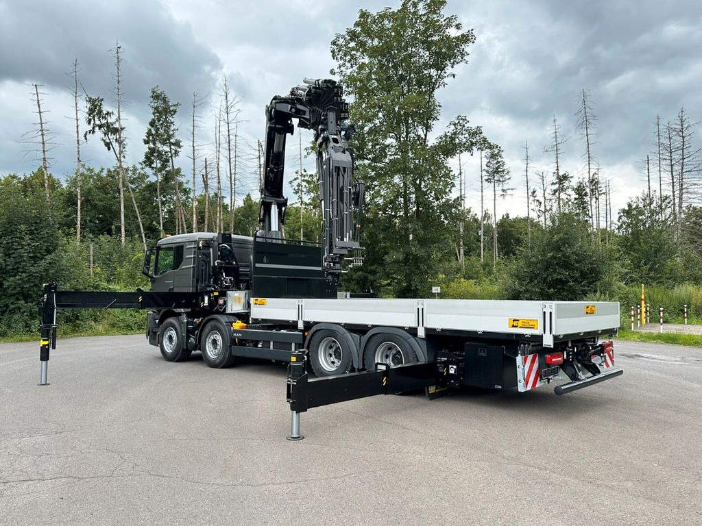 MAN TGS 35.520 8x4 BL HIAB X-HiPro858E-8 & Jib150x-6 - Camion plateau, Camion grue: photos 5 MAN TGS 35.520 8x4 BL HIAB X-HiPro858E-8 & Jib150x-6 - Camion plateau, Camion grue: photos 5