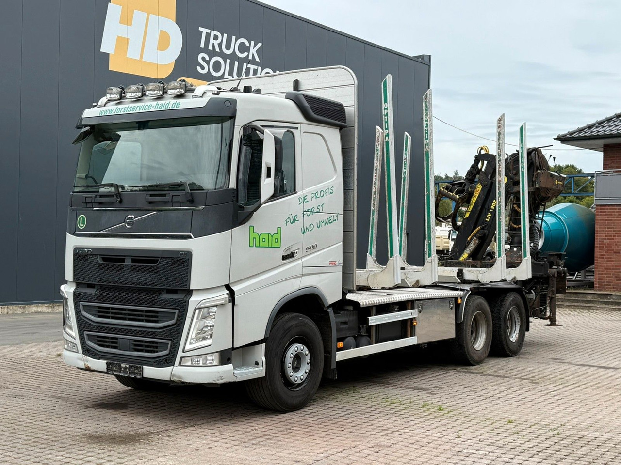 Volvo FH500 6X4 LIV 120 Z Kurzholz - Camion grumier: photos 1 Volvo FH500 6X4 LIV 120 Z Kurzholz - Camion grumier: photos 1