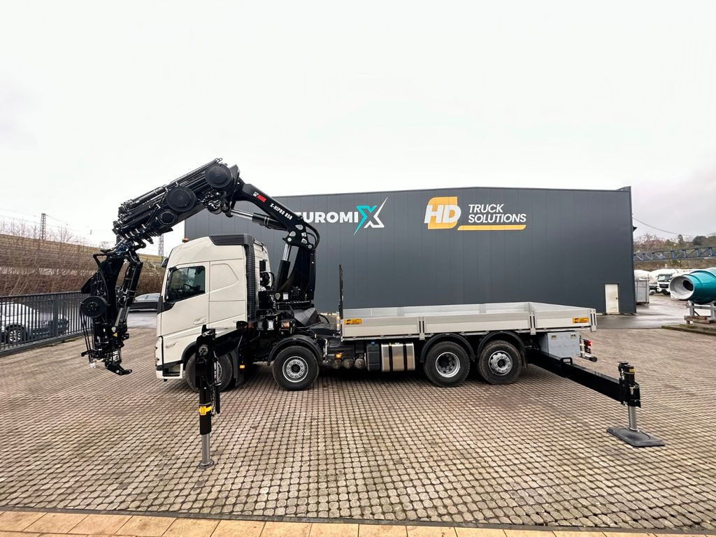 Volvo FH500 8X4 Kran HIAB X-HiPro858E-8 & Jib150x-6 - Camion grue, Camion plateau: photos 2 Volvo FH500 8X4 Kran HIAB X-HiPro858E-8 & Jib150x-6 - Camion grue, Camion plateau: photos 2