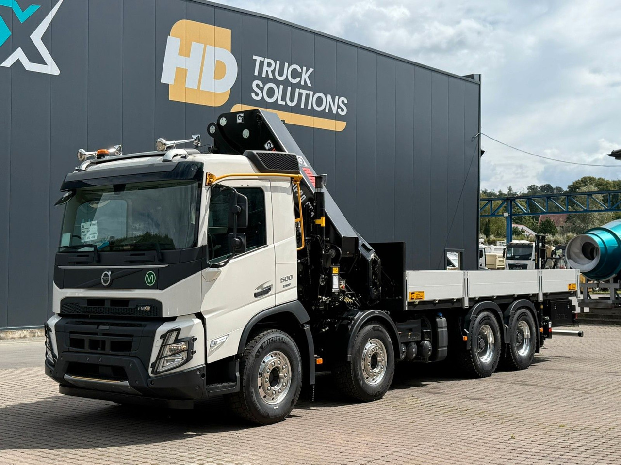 Volvo FMX 500 8x4 Kran Hiab 658-6 - Camion grue: photos 1 Volvo FMX 500 8x4 Kran Hiab 658-6 - Camion grue: photos 1