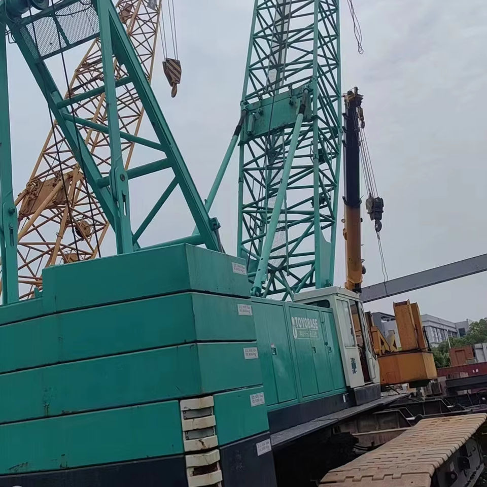 KOBELCO 150TON Crawler Crane for Containers Original Second Hand with Core Components on Sale! - Grue sur chenilles: photos 1 KOBELCO 150TON Crawler Crane for Containers Original Second Hand with Core Components on Sale! - Grue sur chenilles: photos 1