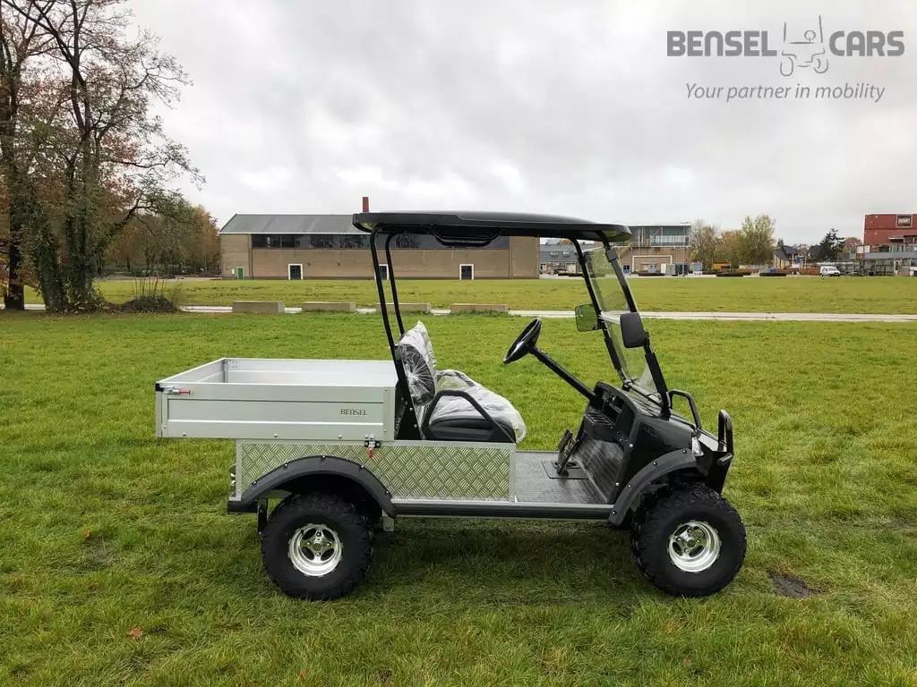 Bensel BSN700 2 Persoons Golfkar met Laadbak Nieuw - Voiturette de golf: photos 2 Bensel BSN700 2 Persoons Golfkar met Laadbak Nieuw - Voiturette de golf: photos 2