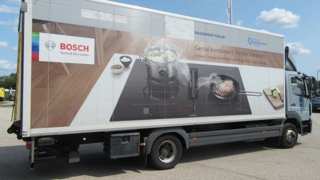 Mercedes-Benz 1224L Koffer LBW 2 to. Klima, neuer Tacho 4.1 - Camion fourgon: photos 5 Mercedes-Benz 1224L Koffer LBW 2 to. Klima, neuer Tacho 4.1 - Camion fourgon: photos 5