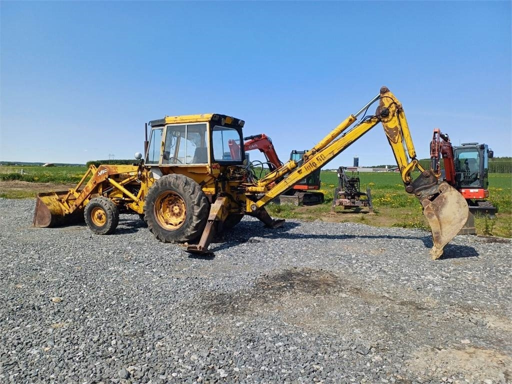 Massey Ferguson 50B traktorikaivuri  - Tractopelle: photos 3 Massey Ferguson 50B traktorikaivuri  - Tractopelle: photos 3