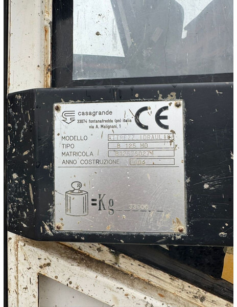 Casagrande B125 - Mât de battage: photos 5 Casagrande B125 - Mât de battage: photos 5