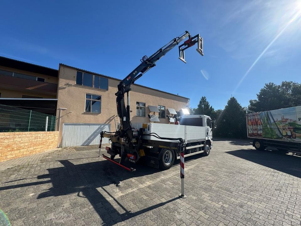MAN TGM 18.290/HIAB-XS111/JOYSTICK/aus1.Hand - Camion plateau, Camion grue: photos 5 MAN TGM 18.290/HIAB-XS111/JOYSTICK/aus1.Hand - Camion plateau, Camion grue: photos 5