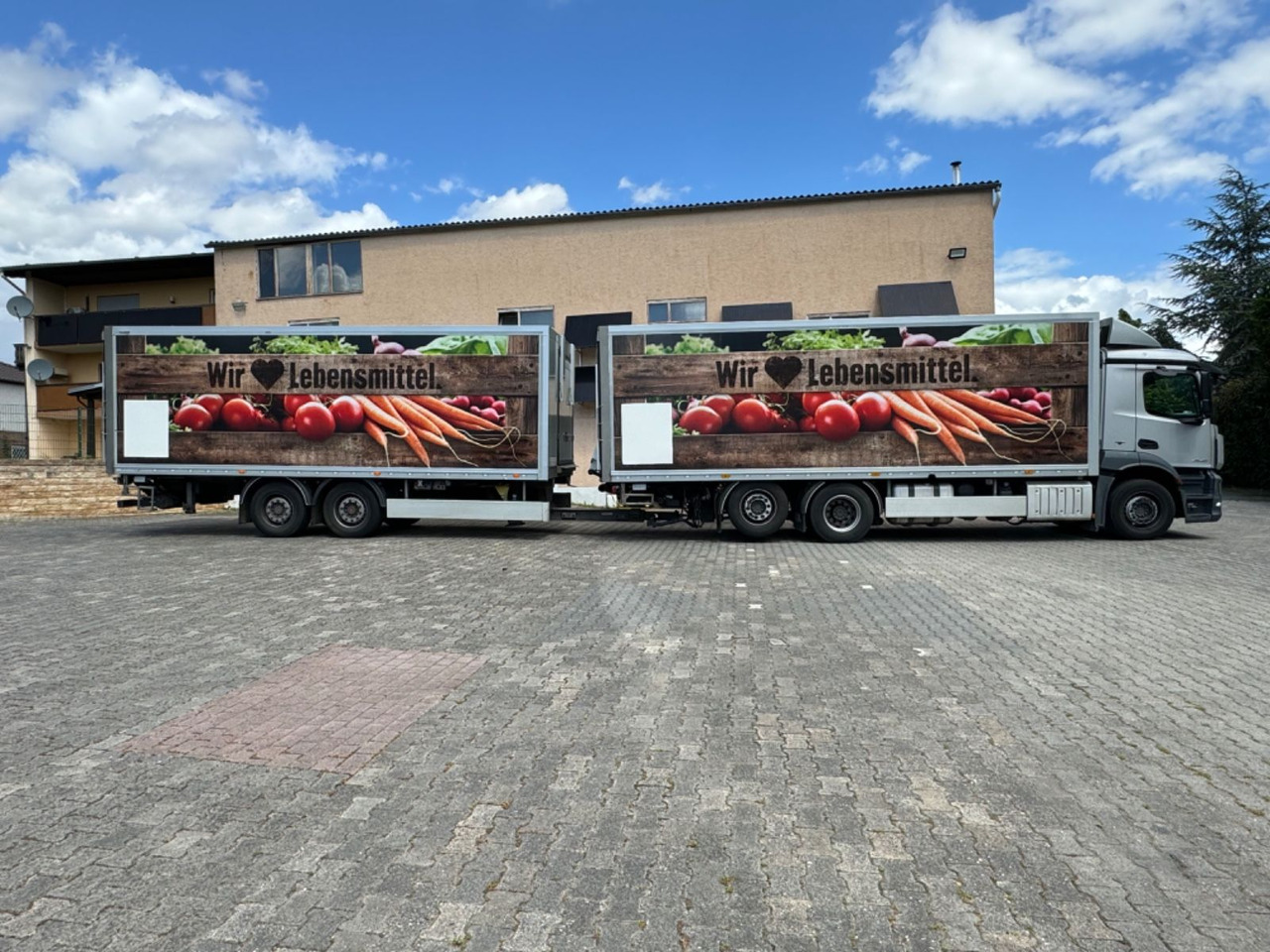 Mercedes-Benz Antos 2540/Durchladbar/Frigoblock/2x LBW/kpl.Zug - Camion frigorifique: photos 3 Mercedes-Benz Antos 2540/Durchladbar/Frigoblock/2x LBW/kpl.Zug - Camion frigorifique: photos 3