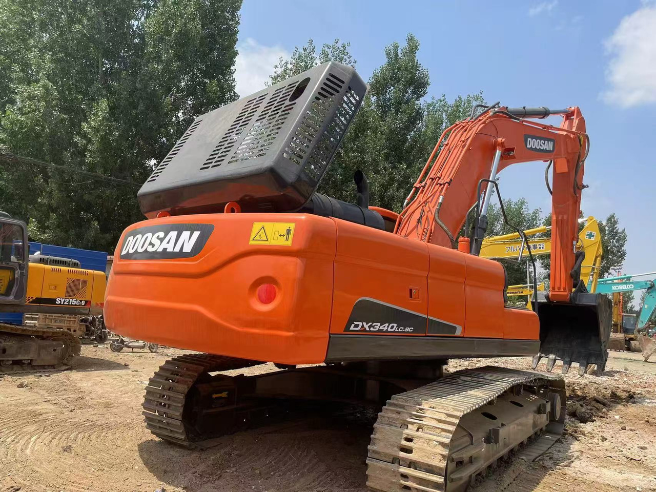 DOOSAN DX340LC-9C - Pelle sur chenille: photos 5 DOOSAN DX340LC-9C - Pelle sur chenille: photos 5