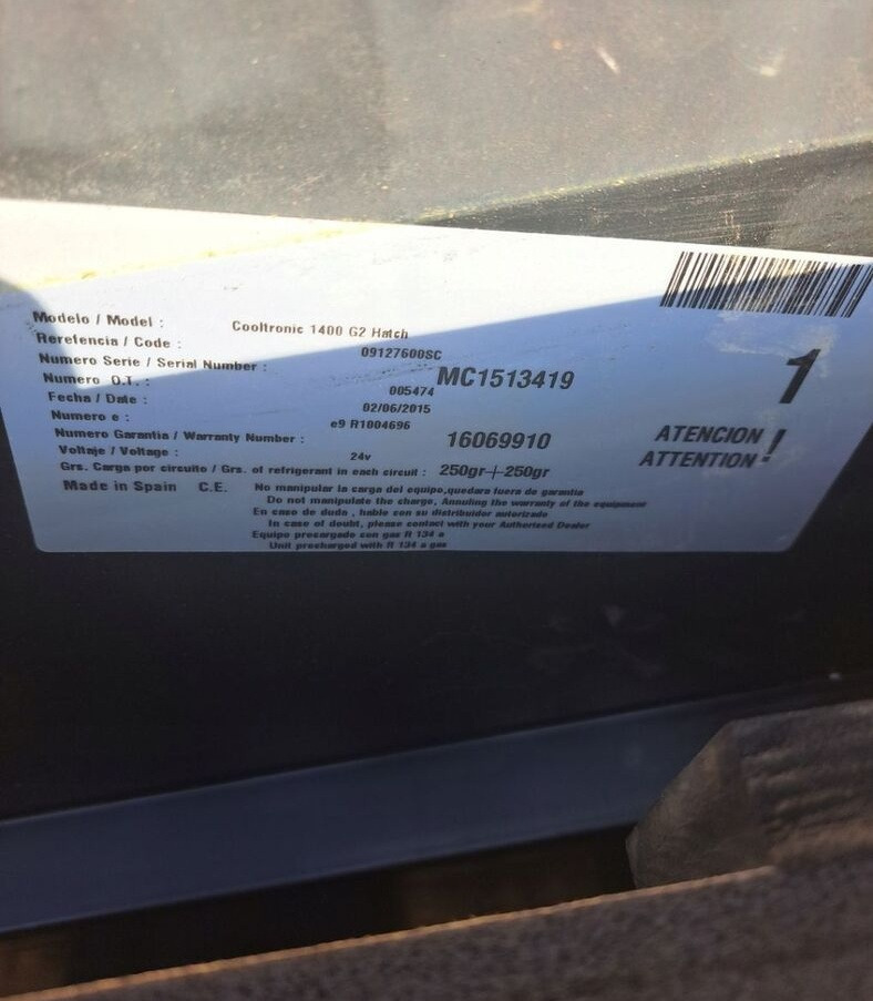 KLIMATYZACJA POSTOJOWA EBERSPACHER COOLTRONIC 1400 - Chauffage/ Ventilation pour Camion: photos 3 KLIMATYZACJA POSTOJOWA EBERSPACHER COOLTRONIC 1400 - Chauffage/ Ventilation pour Camion: photos 3