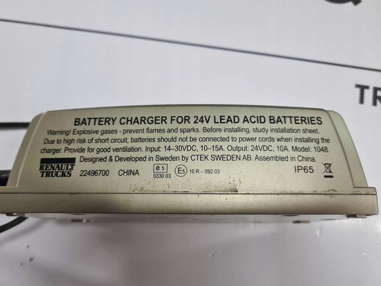 RENAULT REGULATOR NAPIĘCIA AKUMULATORA RENAULT GAMA RANGE T EVO - Système électrique pour Camion: photos 4 RENAULT REGULATOR NAPIĘCIA AKUMULATORA RENAULT GAMA RANGE T EVO - Système électrique pour Camion: photos 4