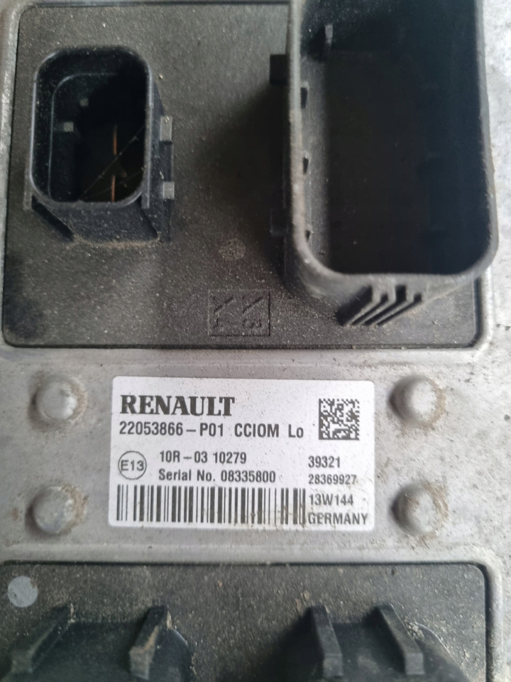 RENAULT STEROWNIK CCIOM RENAULT GAMA T RANGE 22053866 P01 - Bloc de gestion pour Camion: photos 2 RENAULT STEROWNIK CCIOM RENAULT GAMA T RANGE 22053866 P01 - Bloc de gestion pour Camion: photos 2