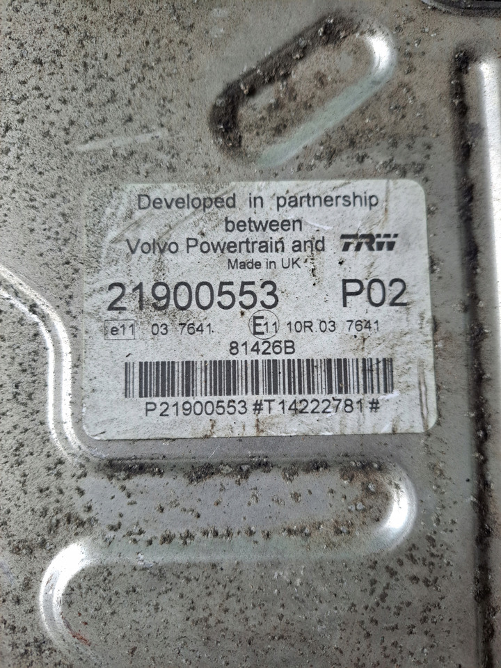 VOLVO KASETA KOMPUTER STEROWNIK SILNIKA VOLVO FH 4 FM 4 21900553 - Bloc de gestion pour Camion: photos 5 VOLVO KASETA KOMPUTER STEROWNIK SILNIKA VOLVO FH 4 FM 4 21900553 - Bloc de gestion pour Camion: photos 5