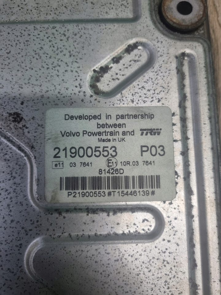 VOLVO KASETA KOMPUTER STEROWNIK SILNIKA VOLVO FH 4 FM 4 21900553 - Bloc de gestion pour Camion: photos 4 VOLVO KASETA KOMPUTER STEROWNIK SILNIKA VOLVO FH 4 FM 4 21900553 - Bloc de gestion pour Camion: photos 4