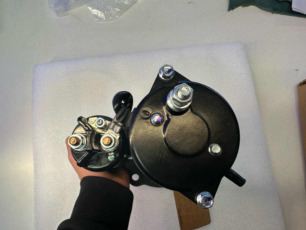 Woda Lancer loader, Perkins, Massey Ferguson Tractor, Spra-Coupe Sprayer - Démarreur pour Camion: photos 4 Woda Lancer loader, Perkins, Massey Ferguson Tractor, Spra-Coupe Sprayer - Démarreur pour Camion: photos 4