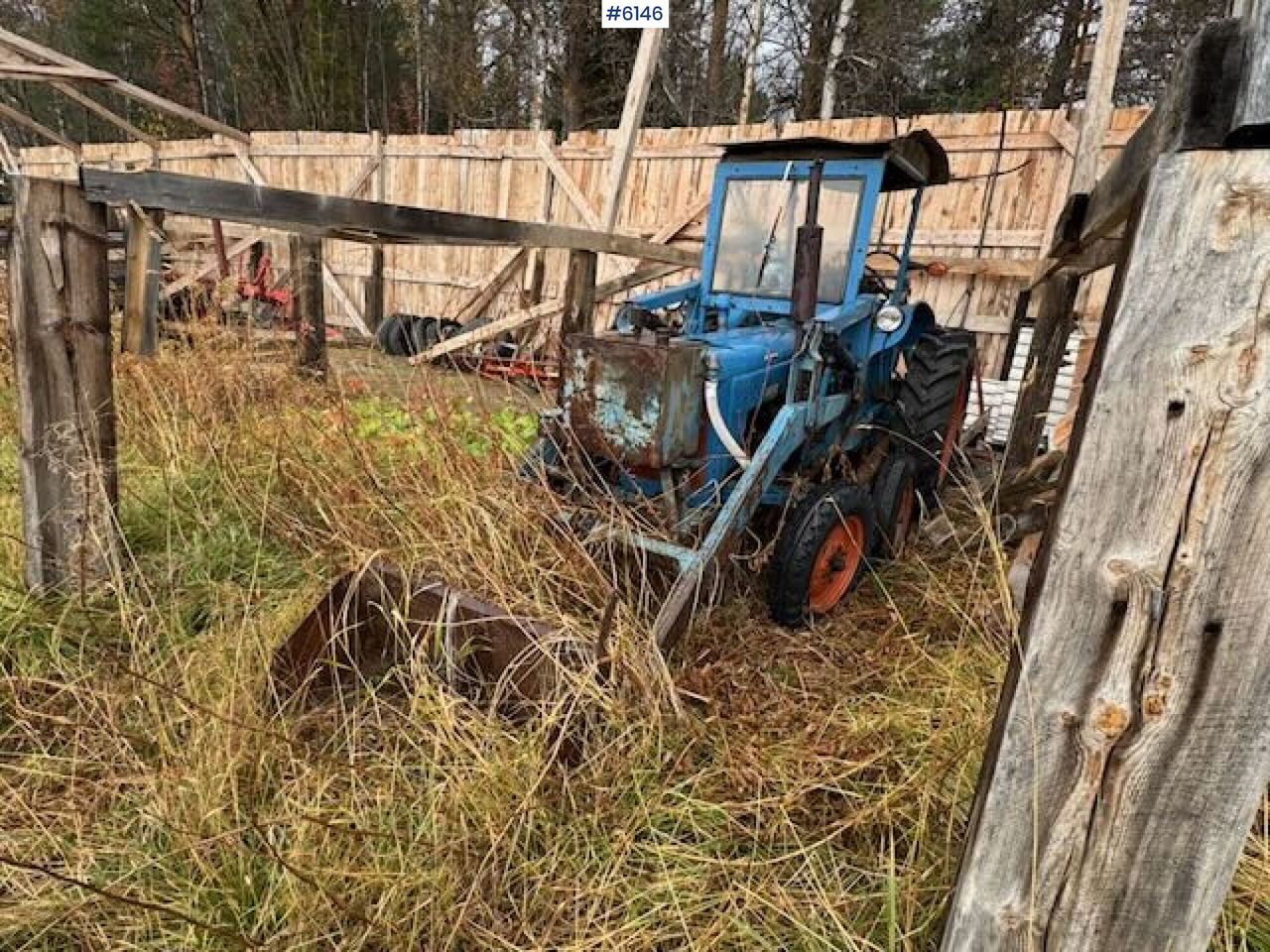 1962 Fordson Dexta with Hamjern backhoe attachment - Tracteur agricole: photos 3 1962 Fordson Dexta with Hamjern backhoe attachment - Tracteur agricole: photos 3