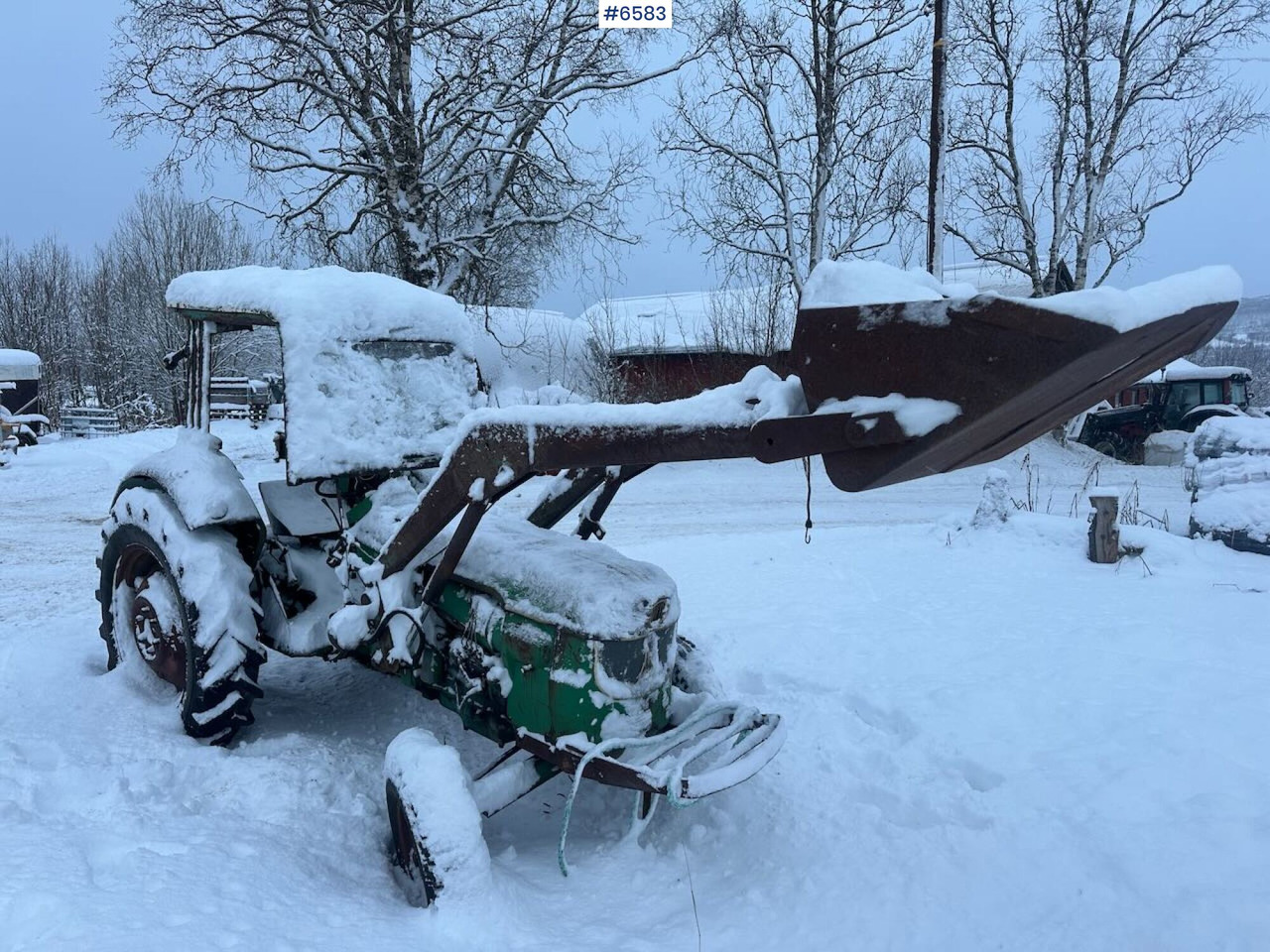 1969 Deutz D5005 tractor w/ front loader. Rep. object. - Tracteur agricole: photos 4 1969 Deutz D5005 tractor w/ front loader. Rep. object. - Tracteur agricole: photos 4