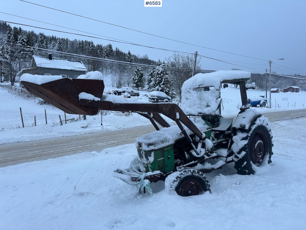 1969 Deutz D5005 tractor w/ front loader. Rep. object. - Tracteur agricole: photos 3 1969 Deutz D5005 tractor w/ front loader. Rep. object. - Tracteur agricole: photos 3