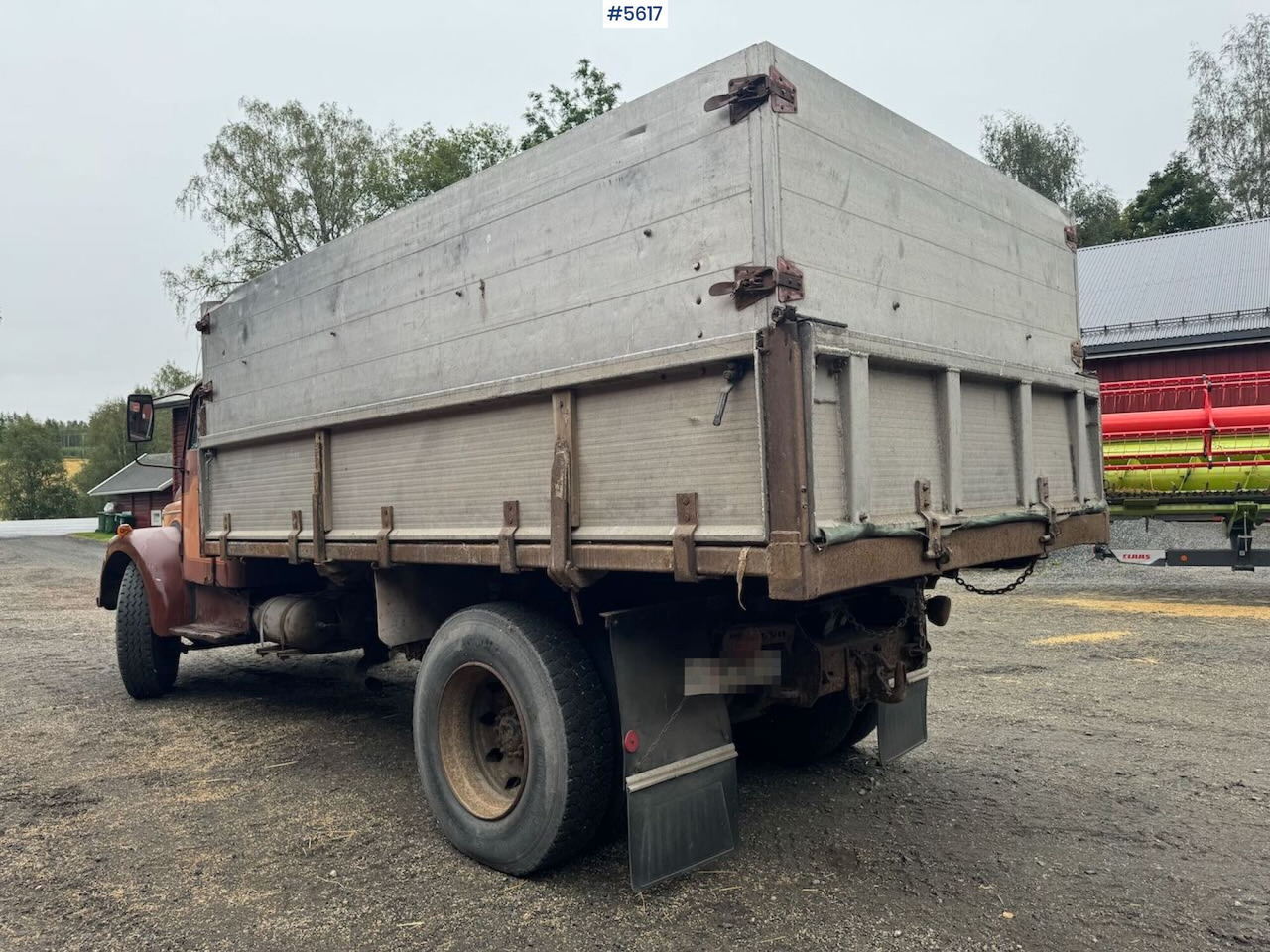 1971 Volvo N86 - Camion plateau: photos 4 1971 Volvo N86 - Camion plateau: photos 4