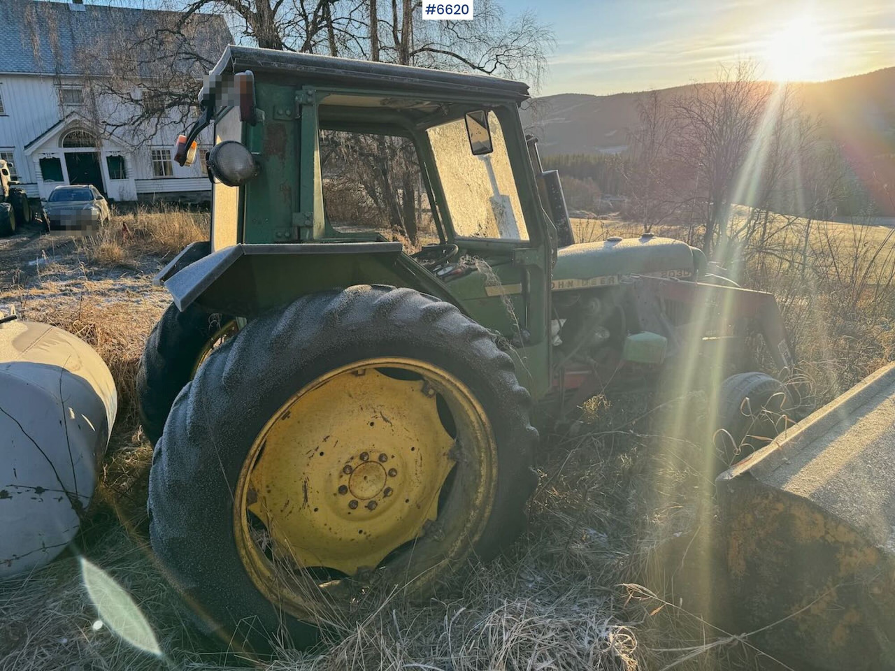 1977 John Deere 2030 w/ front loader. Repair object. en leasing occasion 1977 John Deere 2030 w/ front loader. Repair object.: photos 13