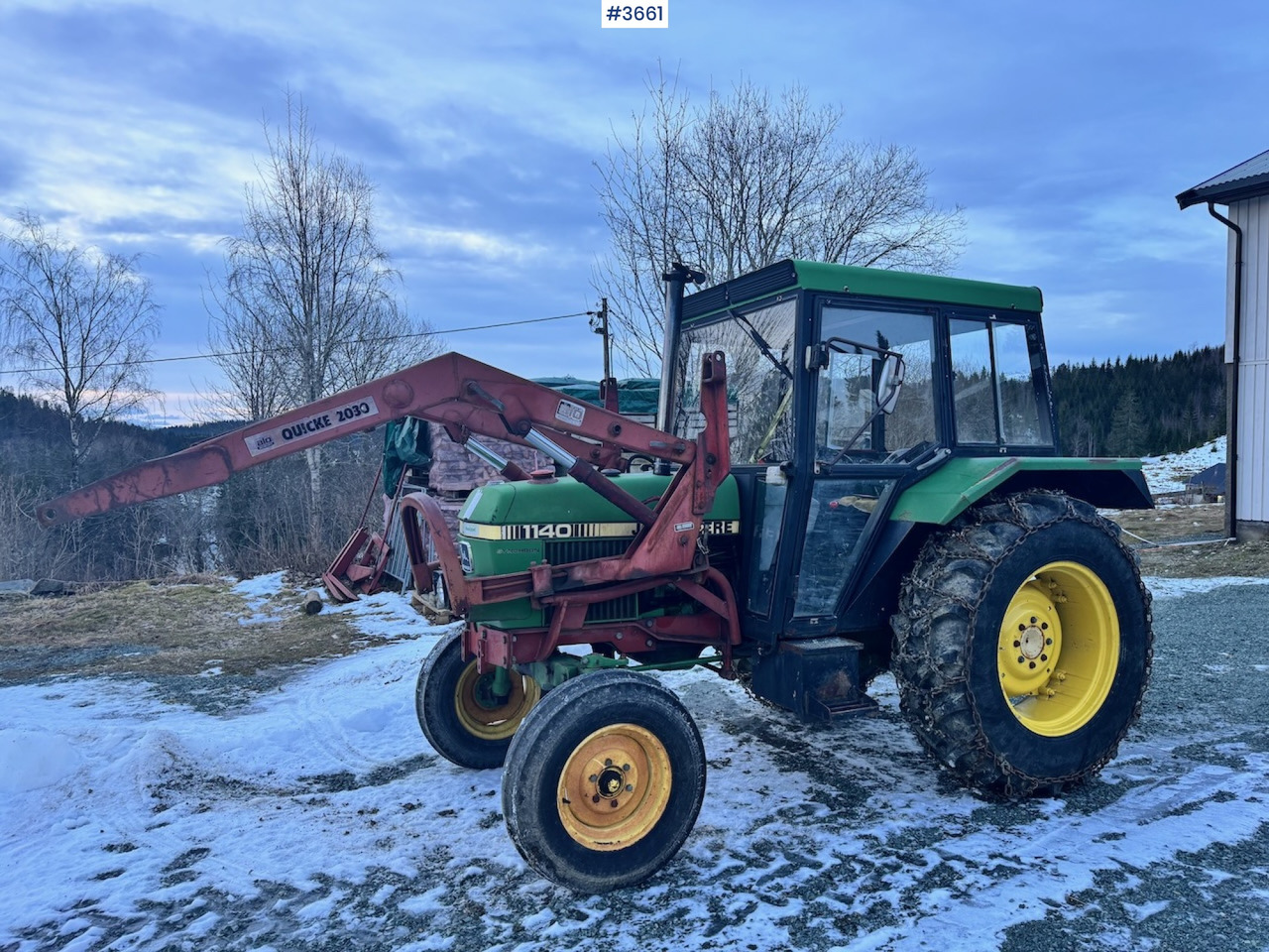 1980 John Deere 1140 Synchron w/ Front loader and bucket - Tracteur agricole: photos 3 1980 John Deere 1140 Synchron w/ Front loader and bucket - Tracteur agricole: photos 3