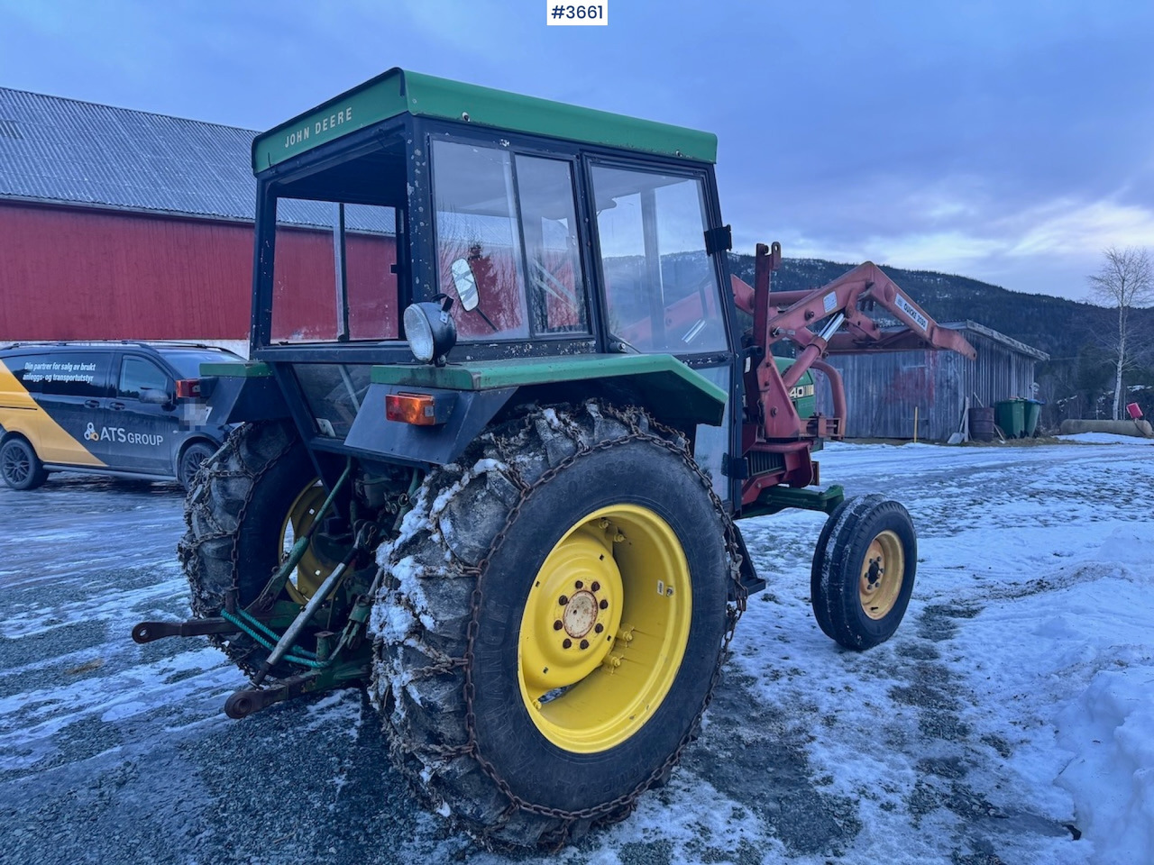 1980 John Deere 1140 Synchron w/ Front loader and bucket - Tracteur agricole: photos 5 1980 John Deere 1140 Synchron w/ Front loader and bucket - Tracteur agricole: photos 5