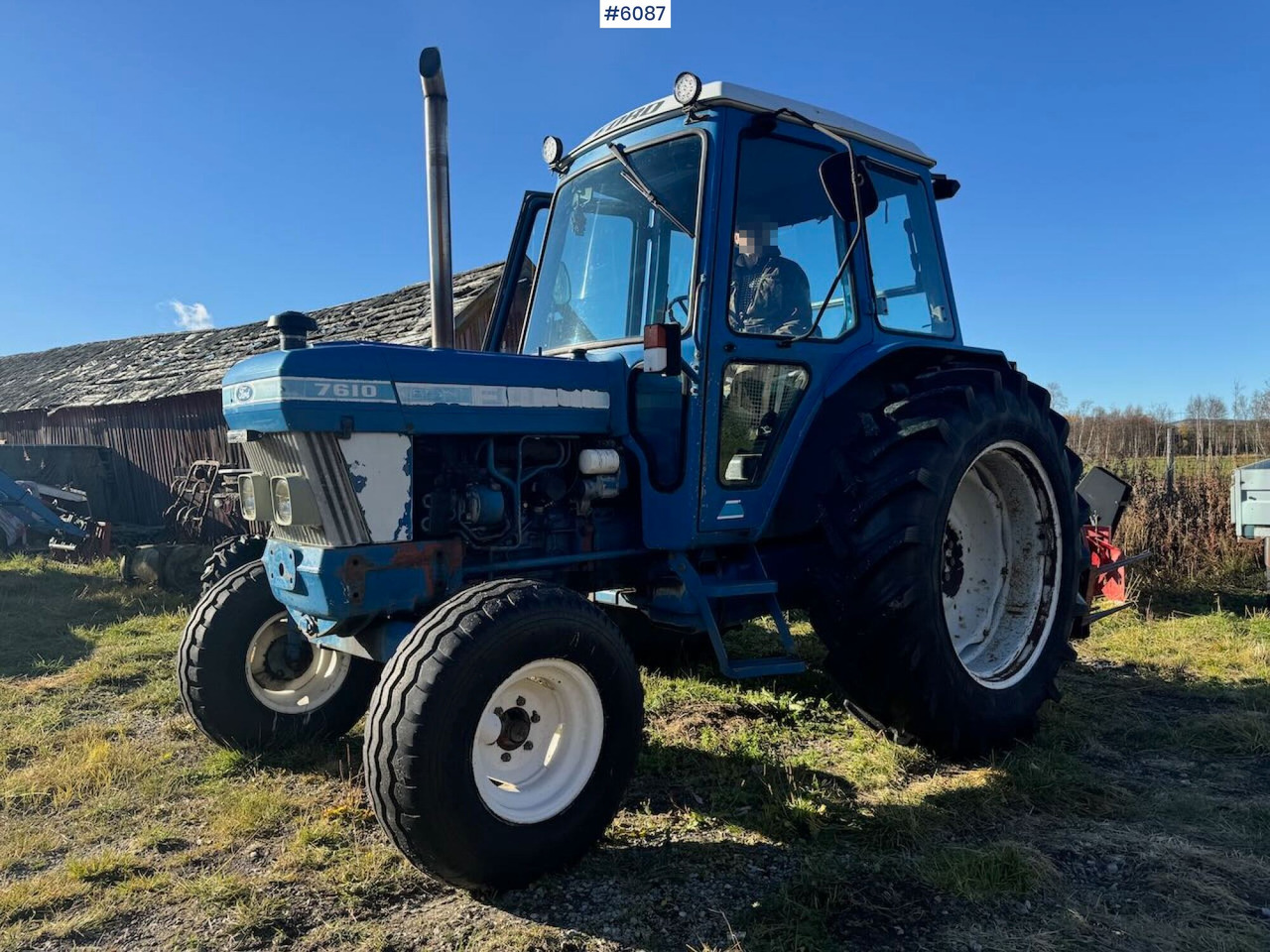1982 Ford 7610 4X4 - Tracteur agricole: photos 1 1982 Ford 7610 4X4 - Tracteur agricole: photos 1