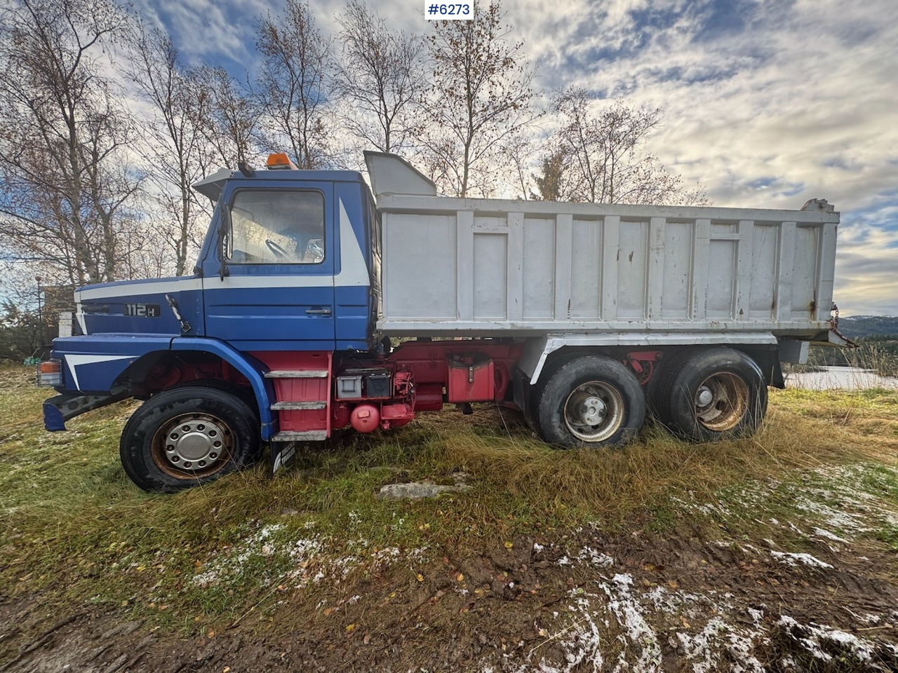 1982 Scania 112H tipper truck - Camion benne: photos 2 1982 Scania 112H tipper truck - Camion benne: photos 2