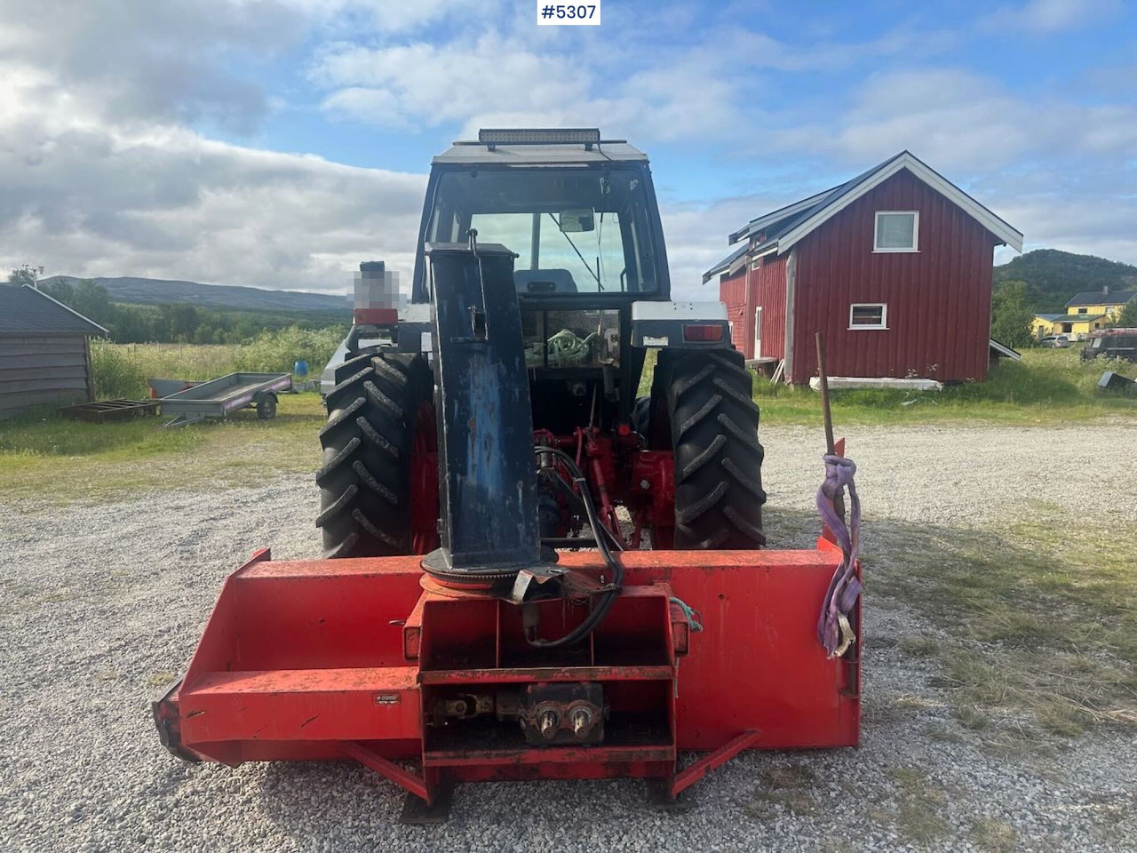 1983 David Brown Case 1690 4x4 w/ front loader, bucket and snow blower. Engine overhauled. WATCH VIDEO. - Tracteur agricole: photos 5 1983 David Brown Case 1690 4x4 w/ front loader, bucket and snow blower. Engine overhauled. WATCH VIDEO. - Tracteur agricole: photos 5