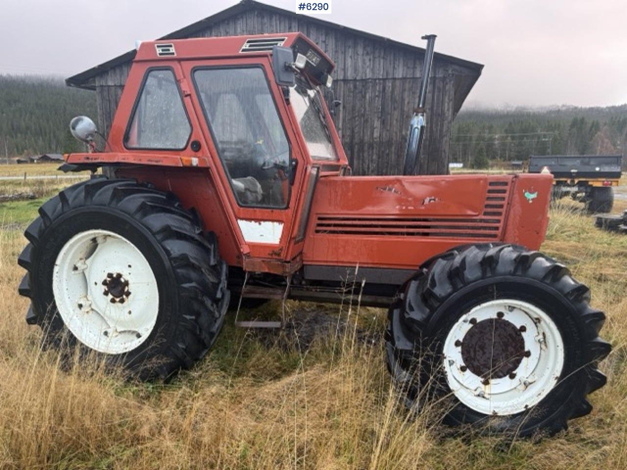 1983 Fiat 980DT 4x4. Repair Object - Tracteur agricole: photos 5 1983 Fiat 980DT 4x4. Repair Object - Tracteur agricole: photos 5