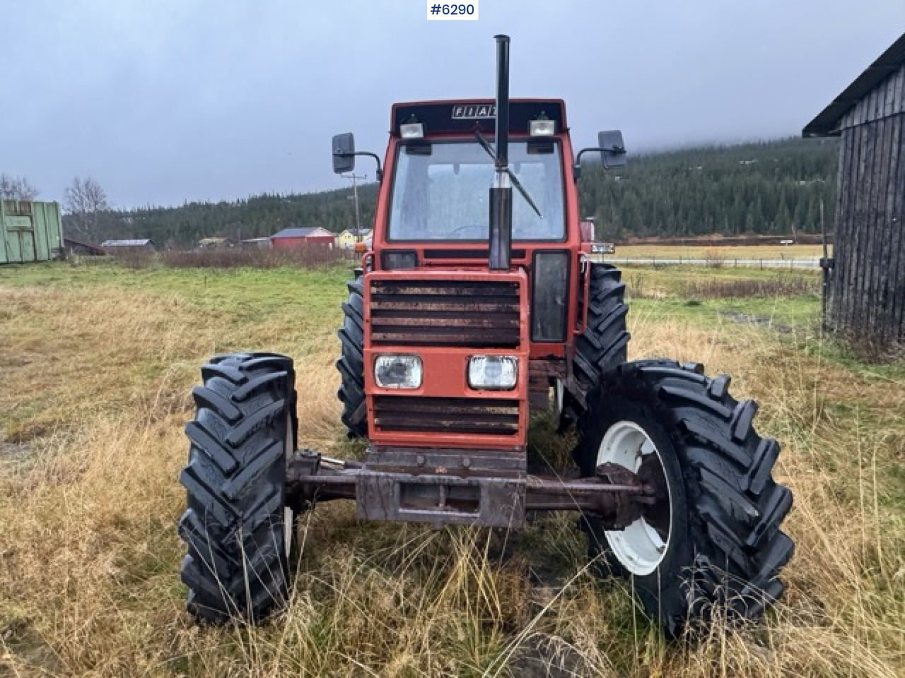 1983 Fiat 980DT 4x4. Repair Object - Tracteur agricole: photos 2 1983 Fiat 980DT 4x4. Repair Object - Tracteur agricole: photos 2