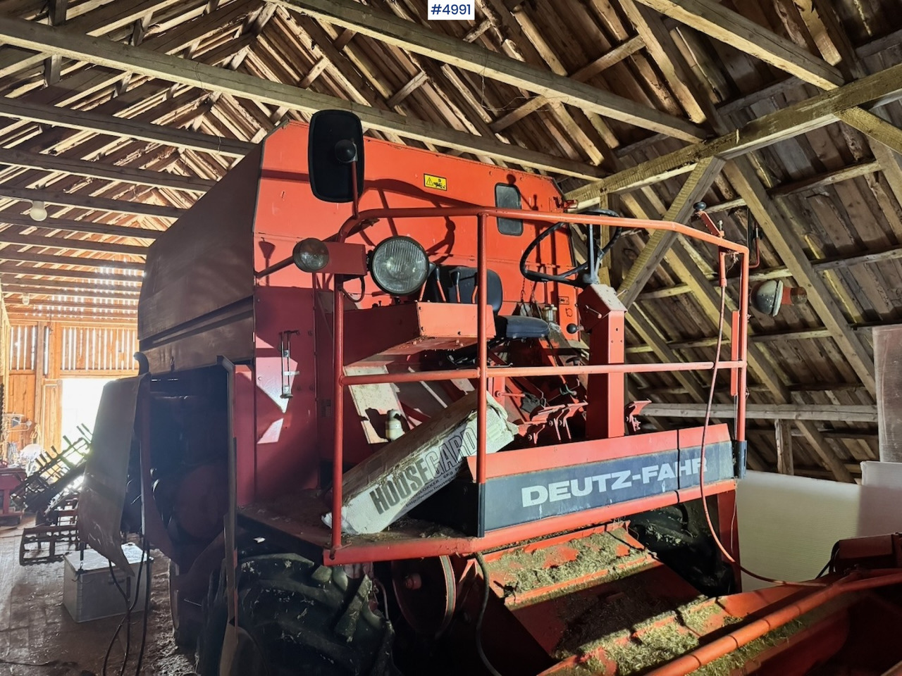 1986 Deutz Fahr M660 Combine Harvester - Moissonneuse-batteuse: photos 4 1986 Deutz Fahr M660 Combine Harvester - Moissonneuse-batteuse: photos 4