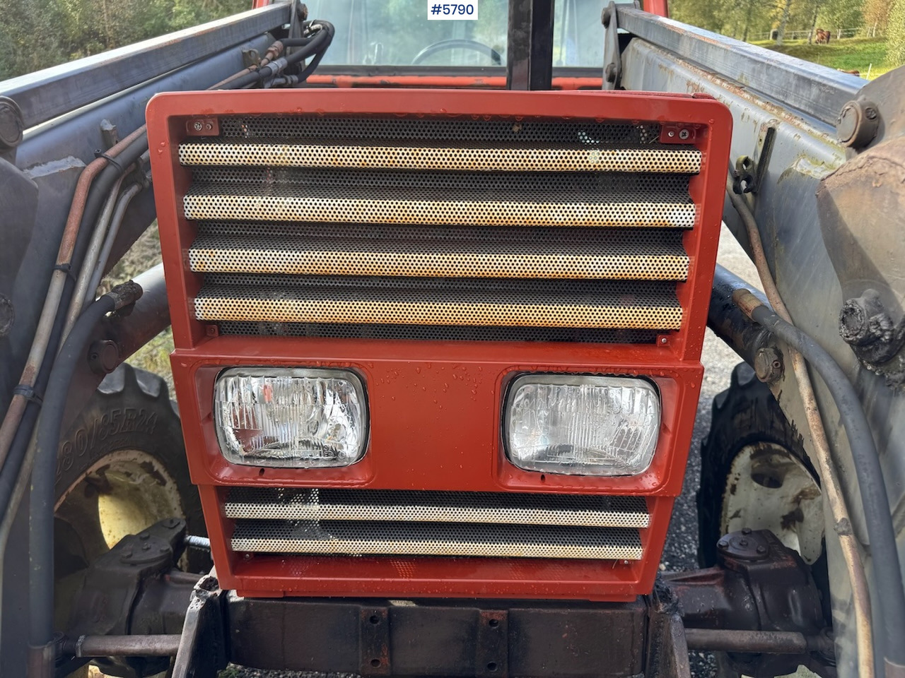 1986 Fiat 70-90 DT w/ front loader. - Tracteur agricole: photos 4 1986 Fiat 70-90 DT w/ front loader. - Tracteur agricole: photos 4