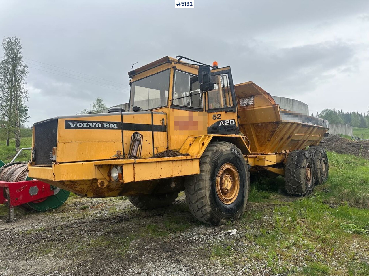1987 Volvo A20 6x4 dump truck w/ white plates. WATCH VIDEO. - Tombereau articulé: photos 1 1987 Volvo A20 6x4 dump truck w/ white plates. WATCH VIDEO. - Tombereau articulé: photos 1