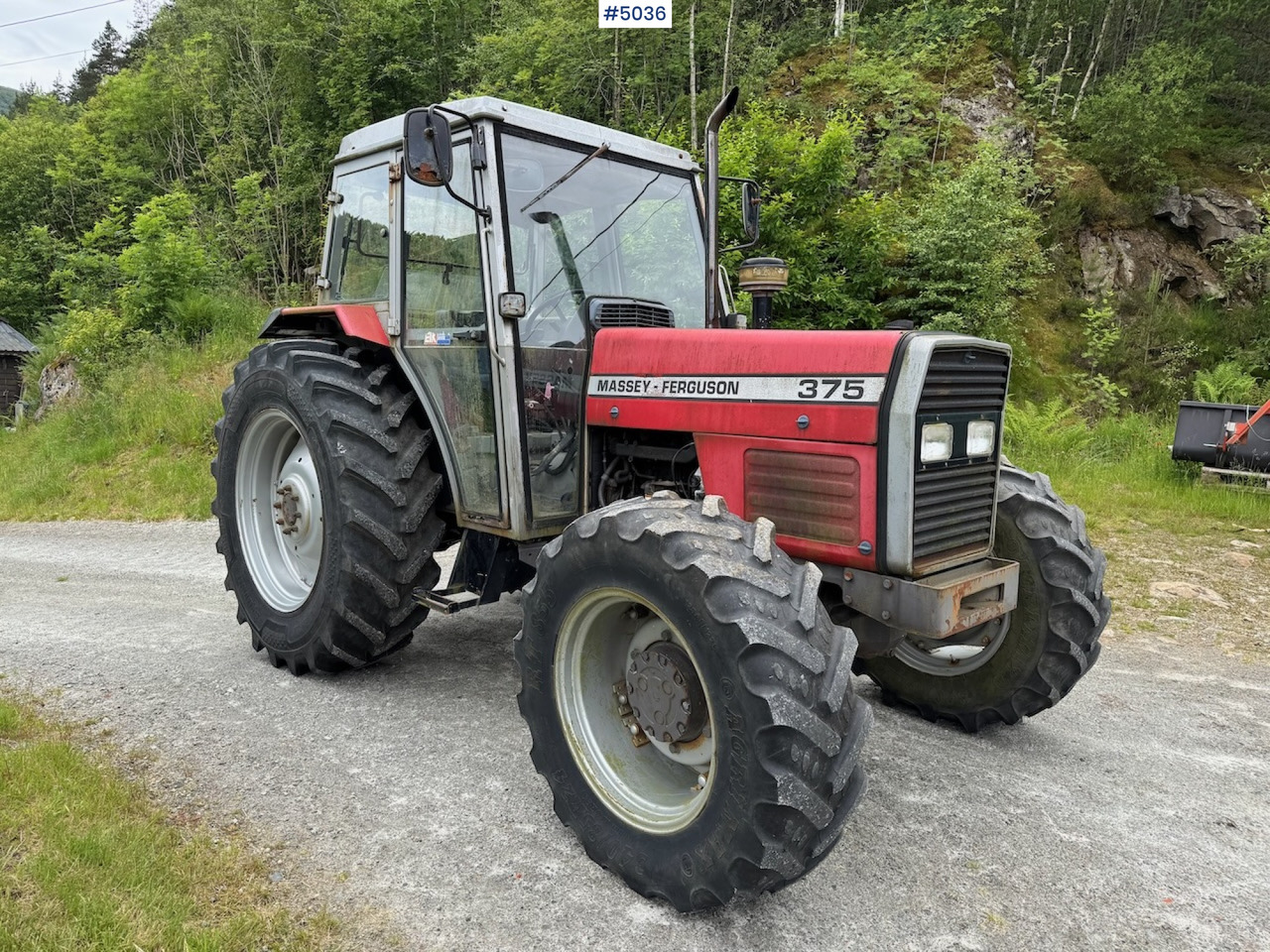 1988 Massey Ferguson 375 - Tracteur agricole: photos 4 1988 Massey Ferguson 375 - Tracteur agricole: photos 4