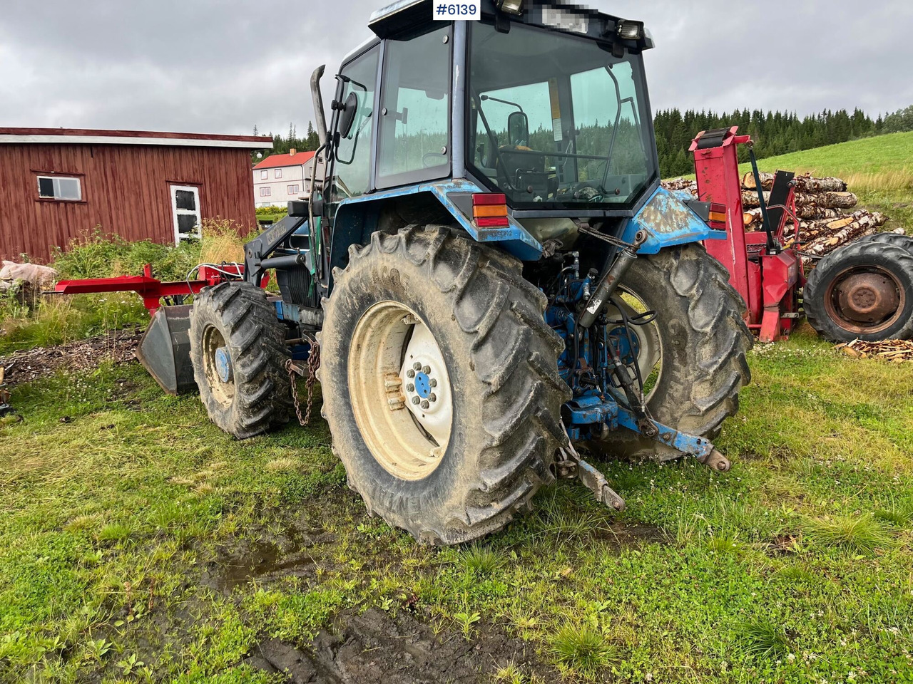1992 Ford 5640 w/ Trima front loader - Tracteur agricole: photos 3 1992 Ford 5640 w/ Trima front loader - Tracteur agricole: photos 3