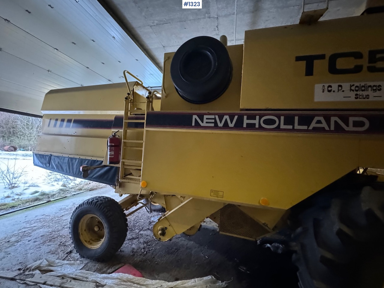 1992 New Holland TC52 Combine en leasing occasion 1992 New Holland TC52 Combine: photos 7