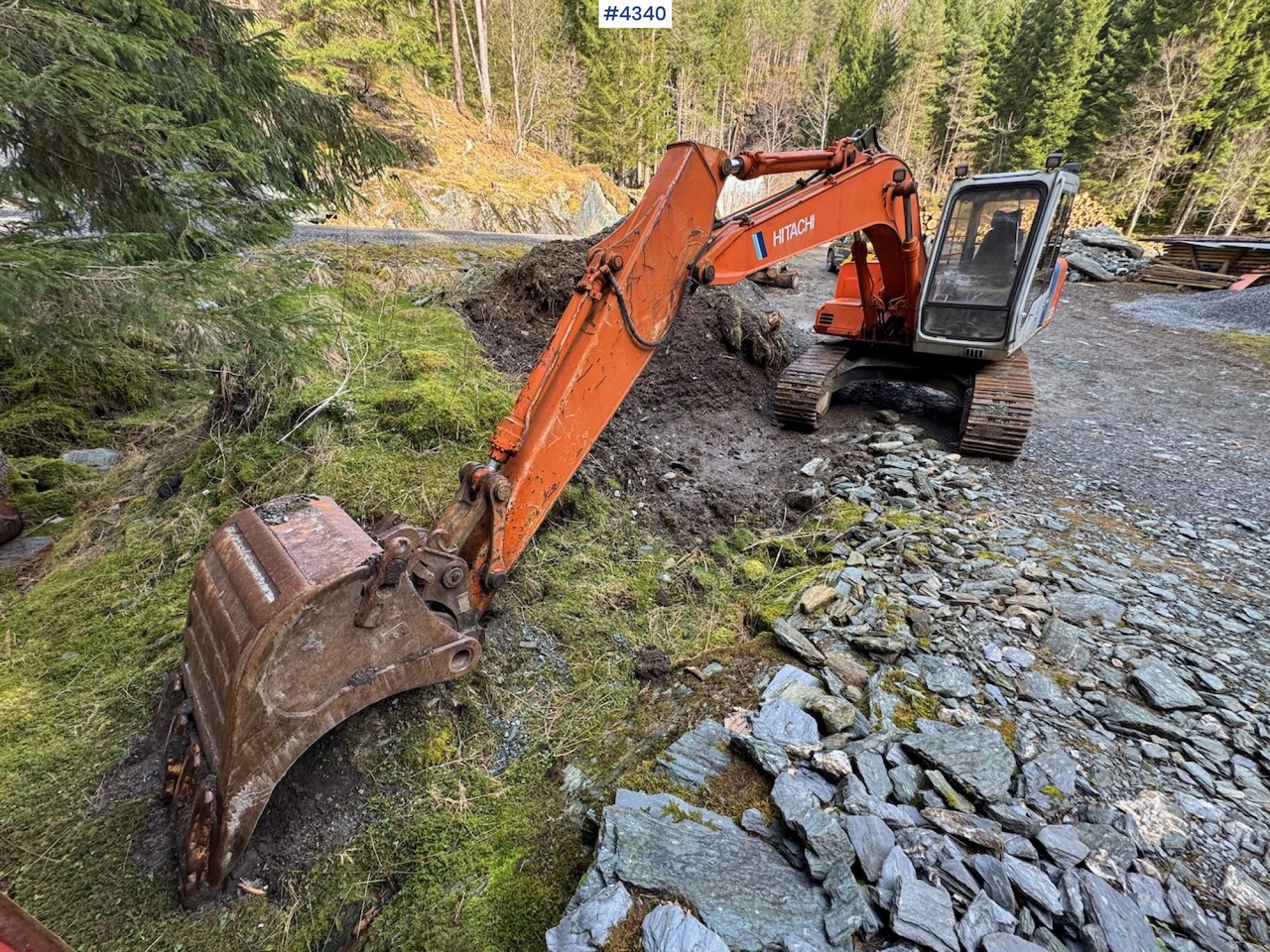 1994 Hitachi EX120-2 - Pelle: photos 3 1994 Hitachi EX120-2 - Pelle: photos 3