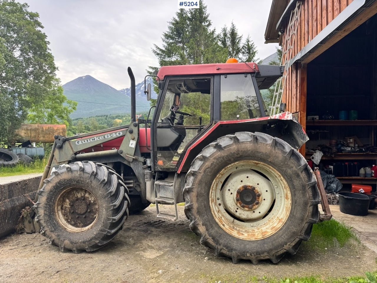 1996 Case International 5120 Maxxum - Tracteur agricole: photos 2 1996 Case International 5120 Maxxum - Tracteur agricole: photos 2