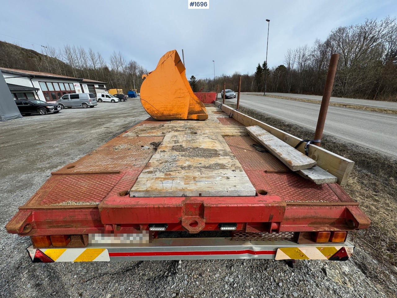 1996 Nor-Slep machine trolley for tractor. Rep object - Remorque agricole: photos 3 1996 Nor-Slep machine trolley for tractor. Rep object - Remorque agricole: photos 3