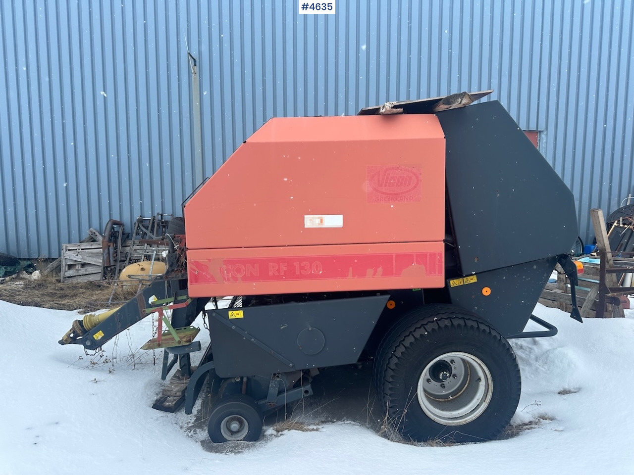 1998 Vicon RF 130 Round baler. - Matériel de fenaison: photos 4 1998 Vicon RF 130 Round baler. - Matériel de fenaison: photos 4