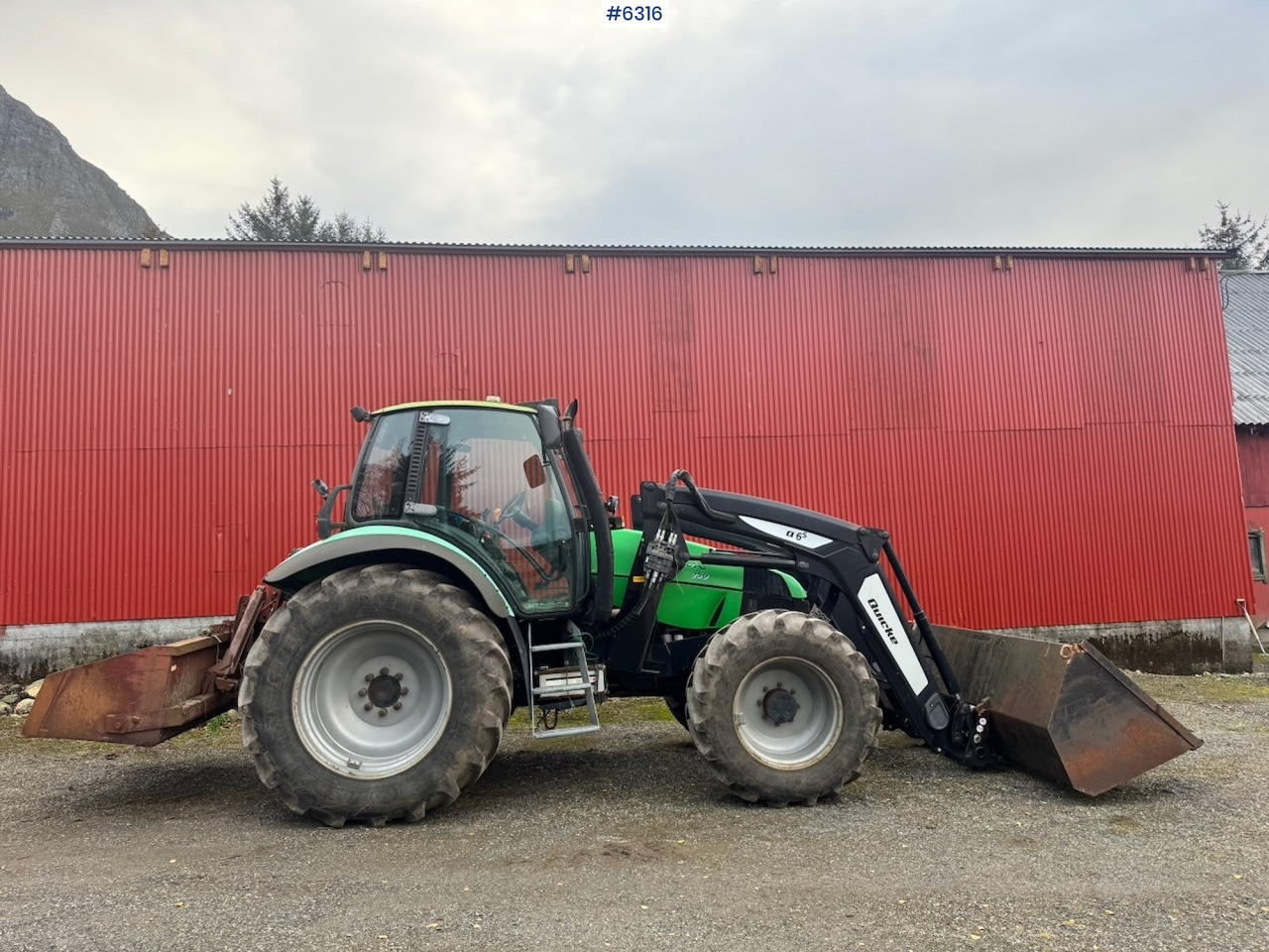 1999 Deutz Agrotron 150 w/ bucket and Front loader from 2020. - Tracteur agricole: photos 3 1999 Deutz Agrotron 150 w/ bucket and Front loader from 2020. - Tracteur agricole: photos 3