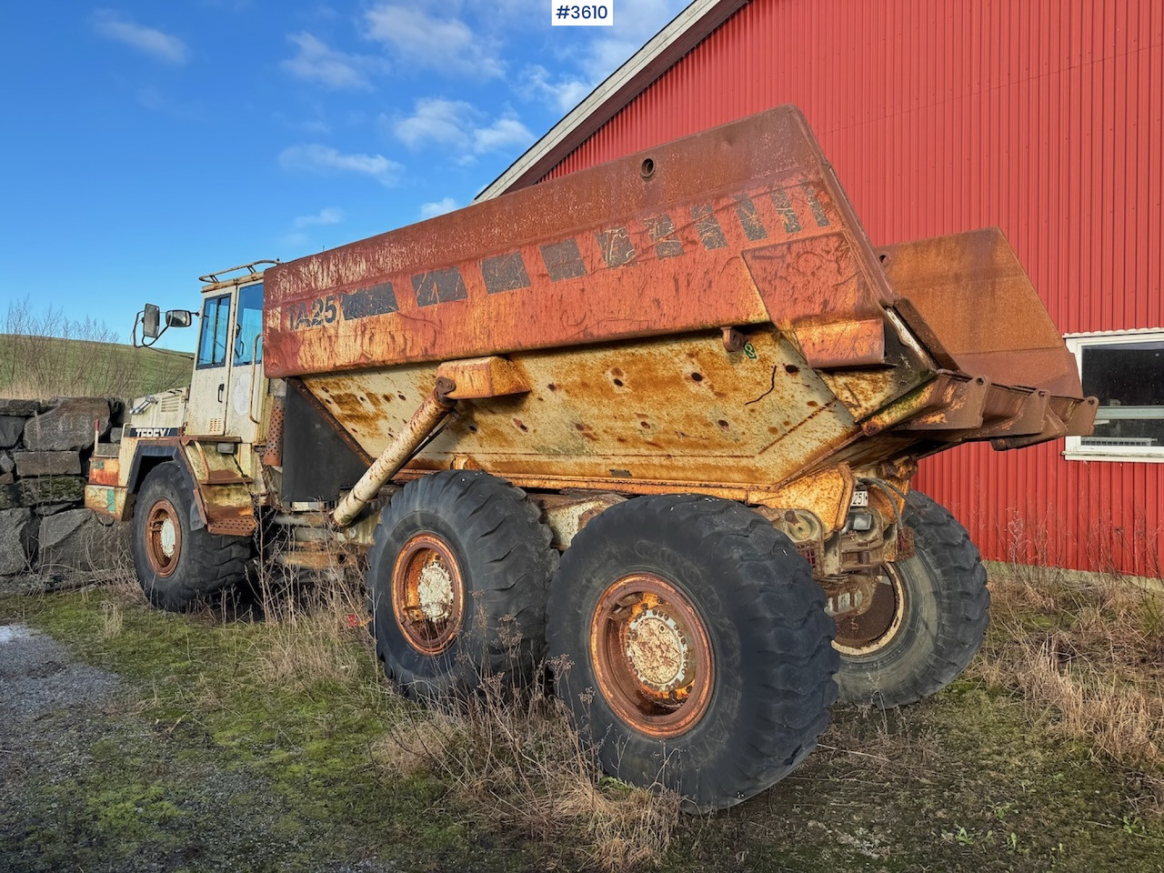 1999 Terex TA25 Dumper m/ lite timer. - Tombereau articulé: photos 4 1999 Terex TA25 Dumper m/ lite timer. - Tombereau articulé: photos 4