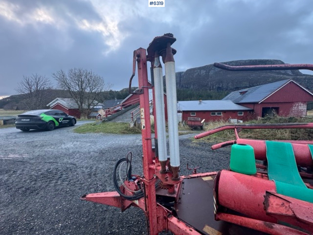 2002 Kverneland UN 7515 round bale wrapper - Matériel de fenaison: photos 5 2002 Kverneland UN 7515 round bale wrapper - Matériel de fenaison: photos 5