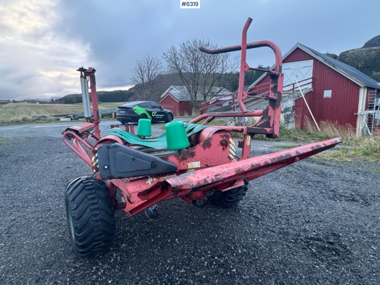 2002 Kverneland UN 7515 round bale wrapper - Matériel de fenaison: photos 3 2002 Kverneland UN 7515 round bale wrapper - Matériel de fenaison: photos 3