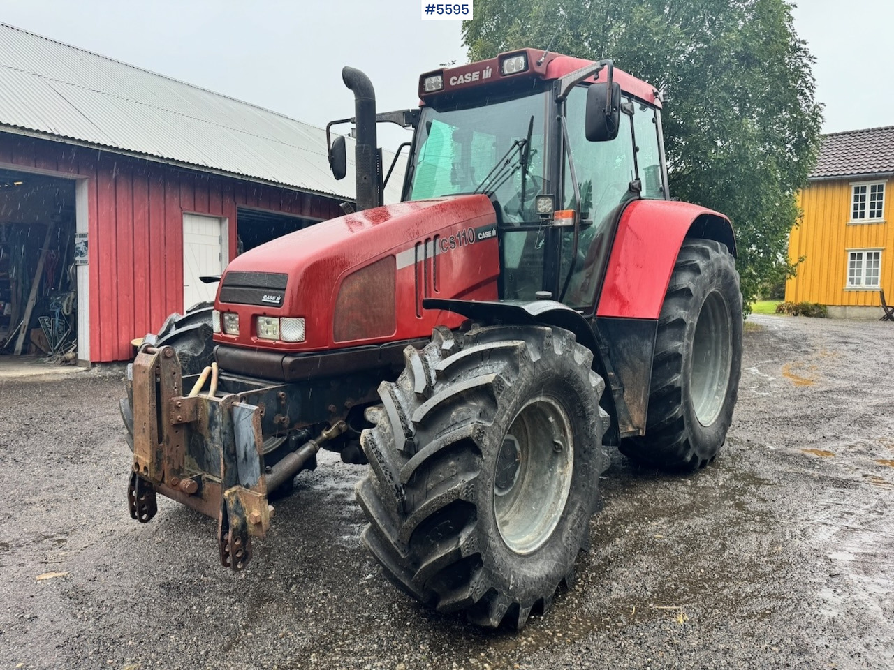 2003 Case CS110 4x4 Plow-Equipped Tractor - Tracteur agricole: photos 1 2003 Case CS110 4x4 Plow-Equipped Tractor - Tracteur agricole: photos 1