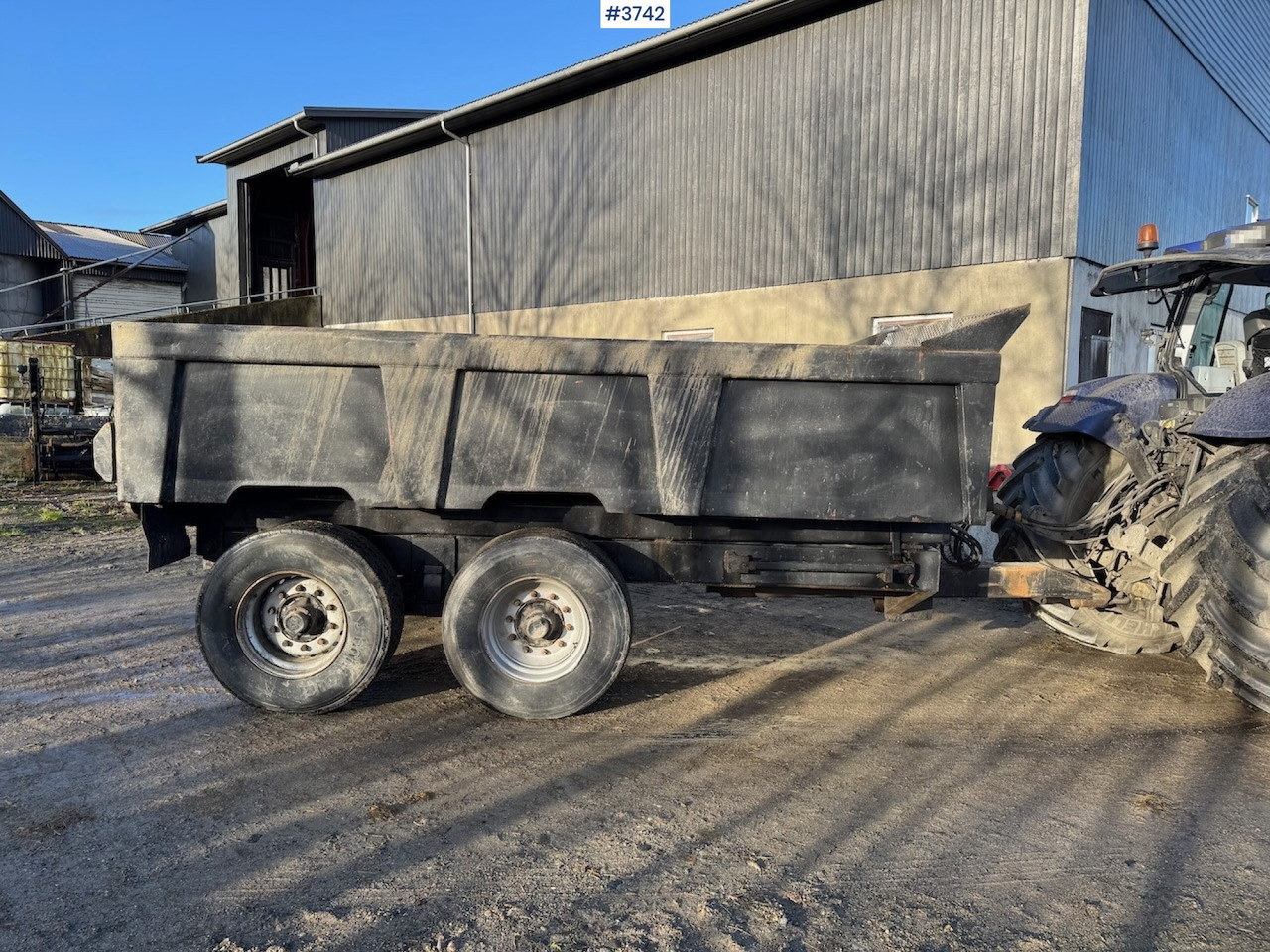2003 Sele Weld 16 Dumper trailer. - Benne agricole: photos 1 2003 Sele Weld 16 Dumper trailer. - Benne agricole: photos 1