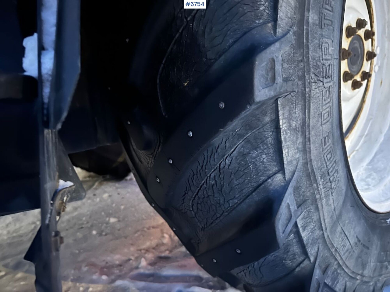 Tracteur agricole 2004 New Holland TS115A 4x4 w/ Front loader, bucket, grading bucket and snow blower.: photos 43