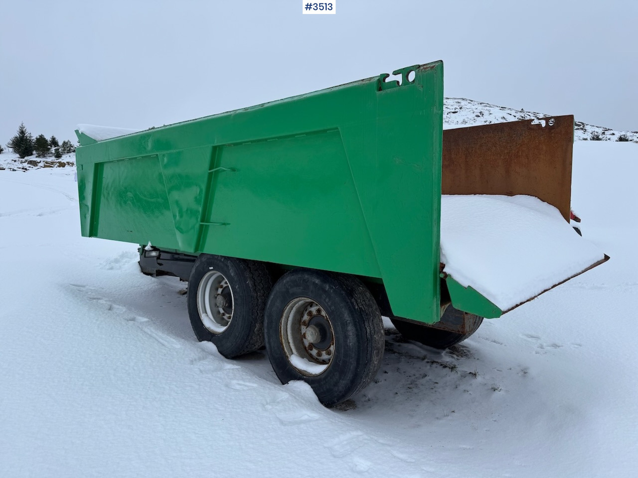 Remorque agricole 2005 Foss Eik 5 150 dump trailer: photos 12