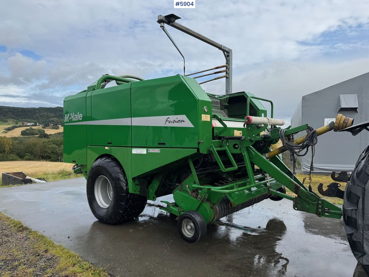 2006 McHale Fusion Kombipresse - Matériel de fenaison: photos 1 2006 McHale Fusion Kombipresse - Matériel de fenaison: photos 1